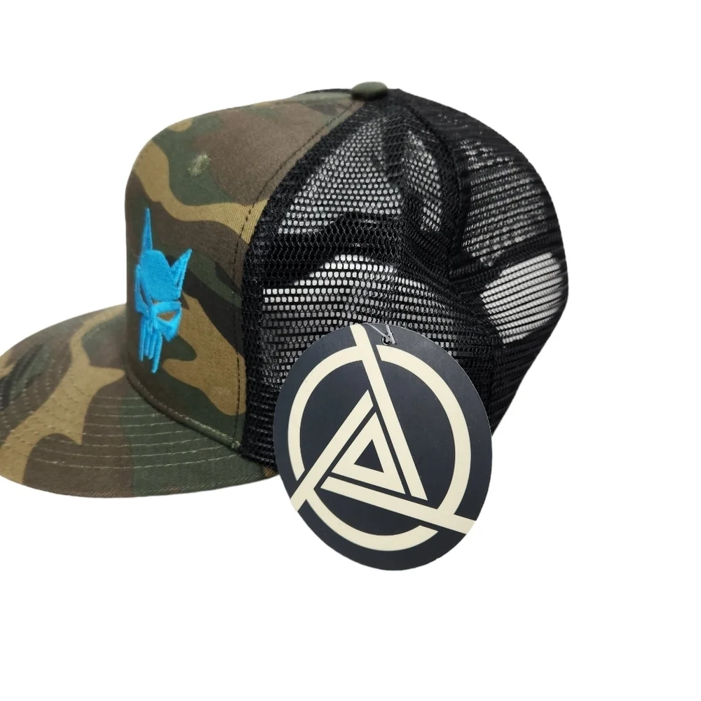 Ally Outdoors NWT Camo Trucker 6 Panel Mesh Cap Hat OS